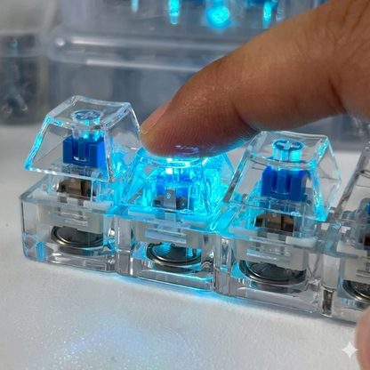 4-Key Mechanical Switch Fidget Toy