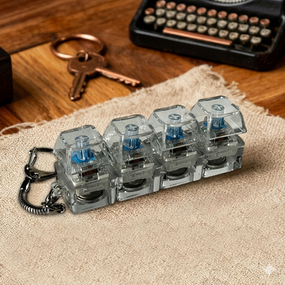 4-Key Mechanical Switch Fidget Toy