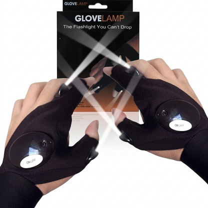 LED Flashlight Gloves (Pack of 2)